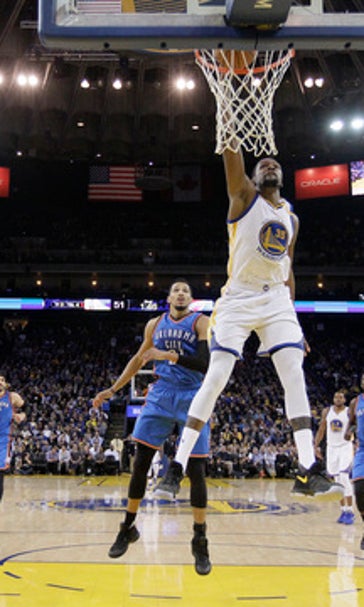 Durant dazzles against former Oklahoma City team once more (Jan 18, 2017)